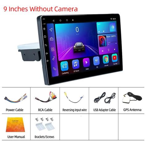 Купить Hippcron 1 Din 9 дюймов Android автомобильный радиоприемник ...