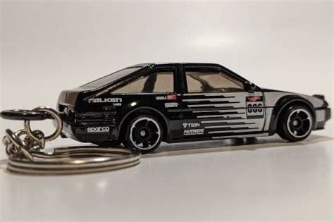 Toyota Corolla Ae Trueno Triple Bundle Keychain Hot Wheels Matchbox