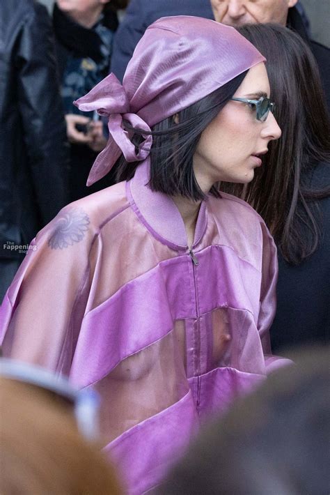 Francesca Busi Displays Her Nude Tits At The Emporio Armani Show 4