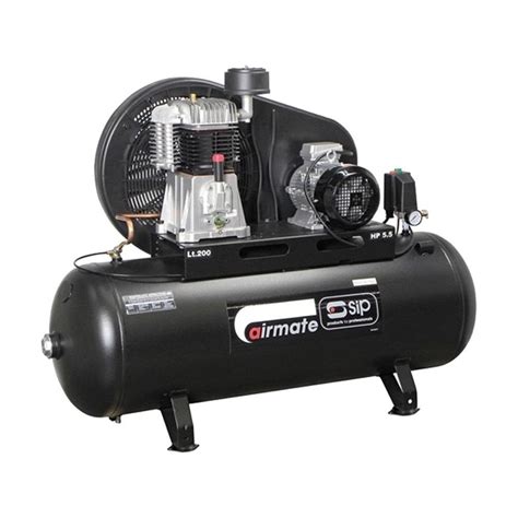 Sip 06583 Airmate Air Compressor 415v3 Phase 200ltr Rsis