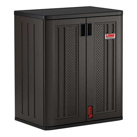 Suncast Commercial Heavy-Duty 9 Cubic Ft. Resin Storage Cabinet with