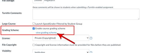 Enable A Canvas Grading Scheme Teach USU