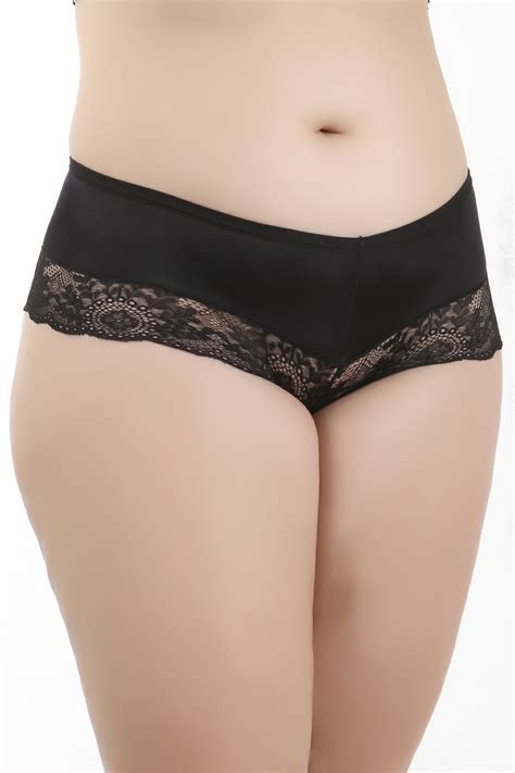 Cal A Plus Size Em Renda E Microfibra Chal Lingerie