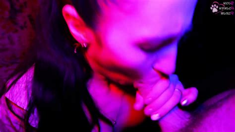 Blowjob And Hard Fuck In Neon Lights