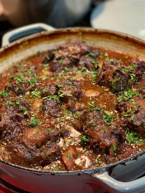 Rabo Encendido Cuban Oxtail Stew The Tiny Fairy