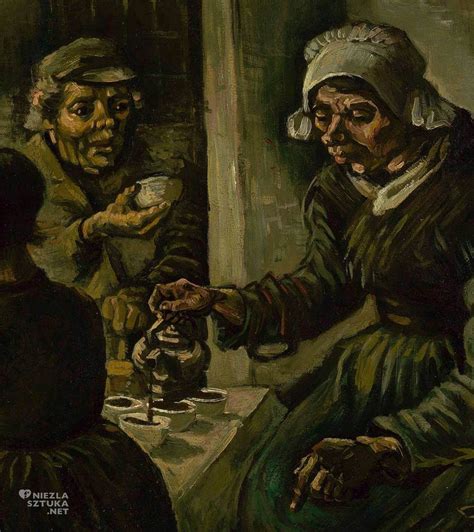 Ван гог едоки картофеля описание - фото