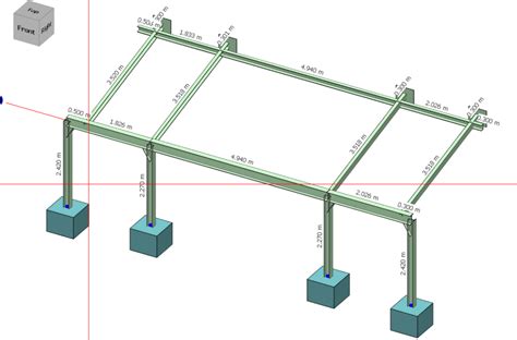 Steel Frame Extension Lean To With Calculationsfabrication