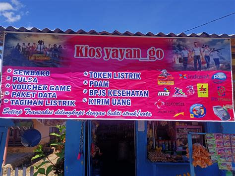 Contoh Banner Toko Sembako Jurnal Siswa