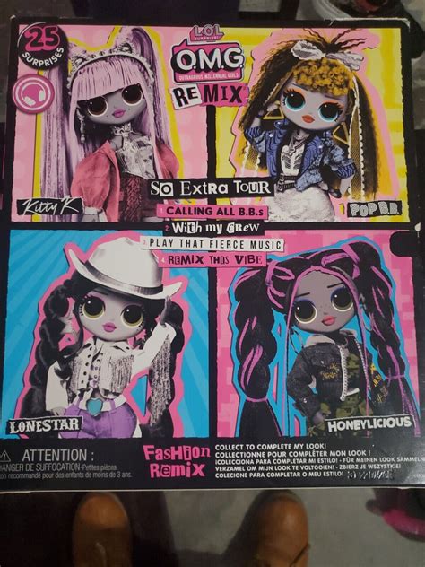 Lol Surprise Omg Remix Honeylicious Fashion Doll Ebay