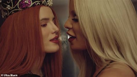 Bella Thorne Bares All As She Strips Down To Her Racy Lingerie To Celebrate New Release With