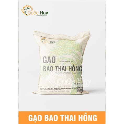 Gạo Bao Thai Hồng - Thực phẩm Quốc Huy
