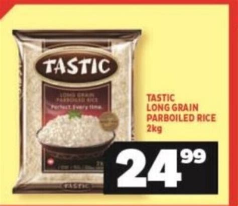 Tastic Long Grain Parboiled Rice Kg Offer At Usave