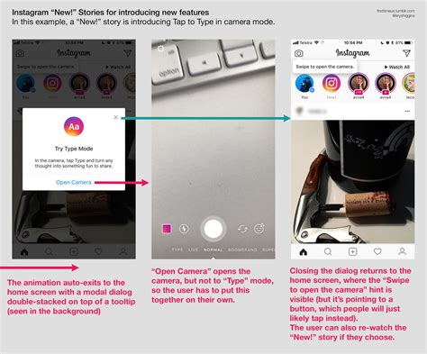 Instagram App New Feature Introduction First Run Ux