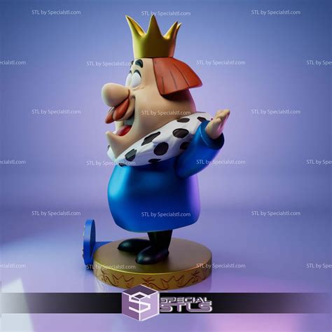 The King Stl Files From Yippee Yappee And Yahooey 3d Printable Specialstl
