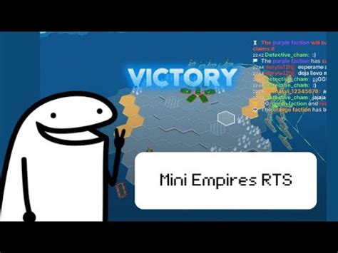 Partida De Mini Empires Rts Win Roblox Youtube