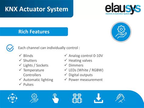 Elausys Universal Knx Actuator System Ppt