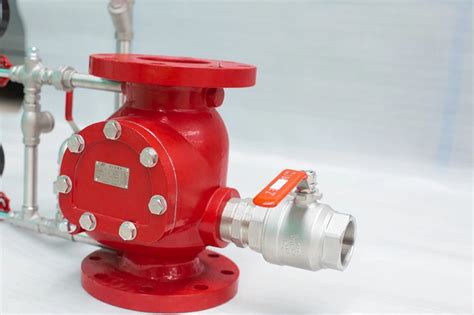 6 300psi FM Approved Ductile Iron Wet Type Alarm Check Valve With