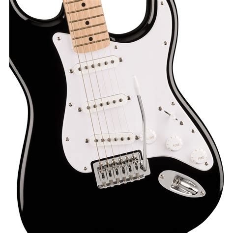 Squier Sonic Stratocaster Mn Blk E Gitarre