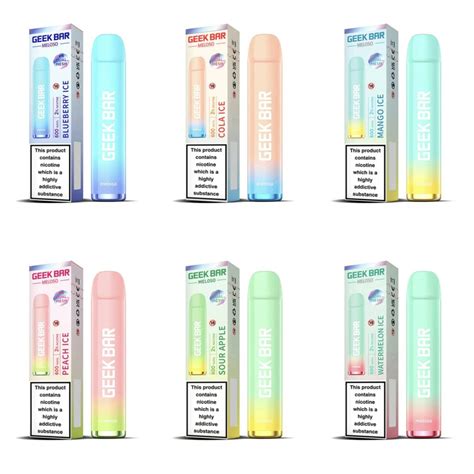 GEEK BAR MELOSO 600 DISPOSABLE VAPE DEVICE 20MG UK Vape Store E Cig