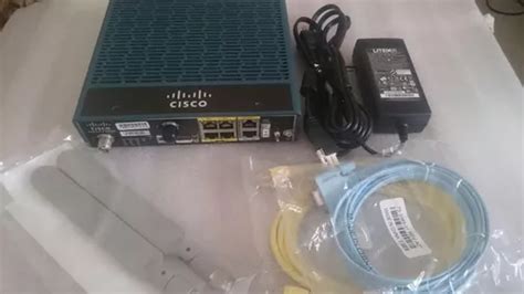 Cisco 810 Series C819g7 K9 Compact 3g Ios Router Mercadolivre