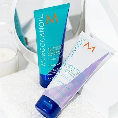 Dầu Gội Tím Moroccanoil ml Blonde Perfecting Purple