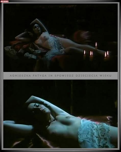 Naked Agnieszka Fatyga In Confessions