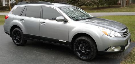 Subaru Outback Black Rims