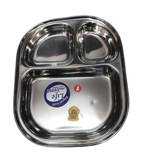 Stainless Steel Compartment Plate Dip At Rs 330 Kg Bengaluru ID