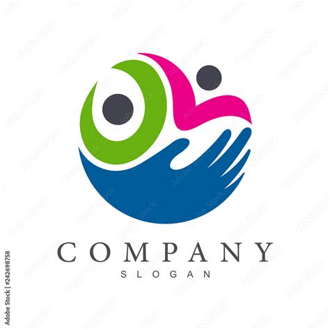 Charity Hand Logo Design