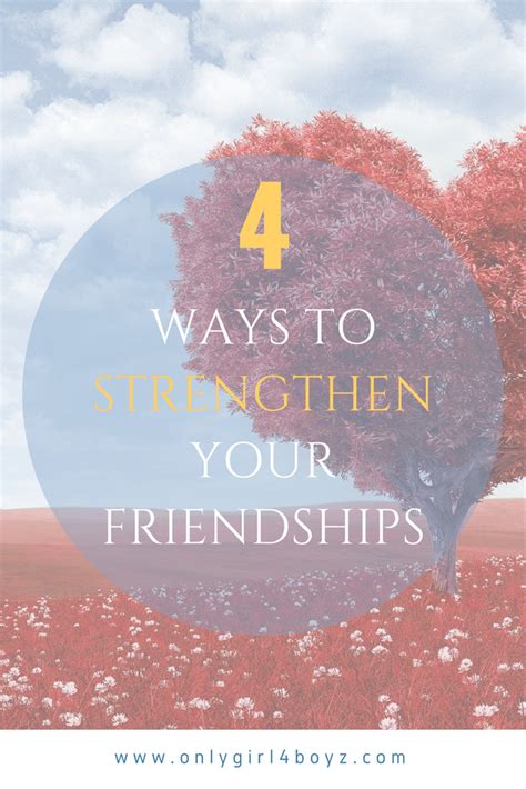 Ways To Strengthen Your Friendships Jehava Brown Blog Faith