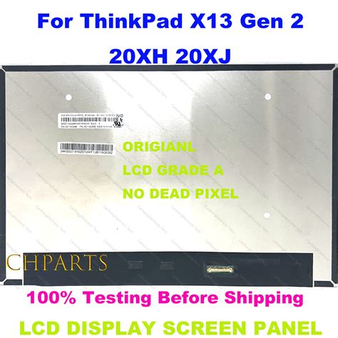 13 3 WUXGA For Lenovo ThinkPad X13 Gen 2 20XH 20XJ LCD Laptop