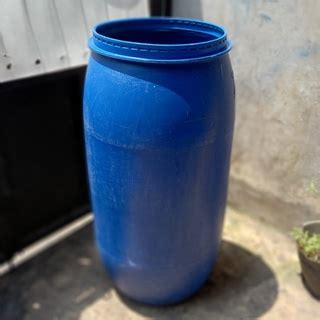 Jual Drum Tong Tempat Sampah Plastik Liter Tutup Lebar Tangki