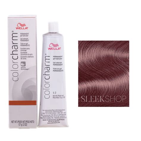 [3 Pack] Wella Color Charm Permanent Gel Haircolor [ 5rv 507 Burgundy ] 2oz Beauty Talk La