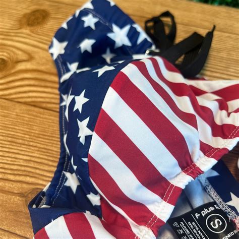 Nwt F R Mens Usa Flag Stars Low Rise Swimwear Bikini Briefs Beach Swimsuit Sz S Ebay