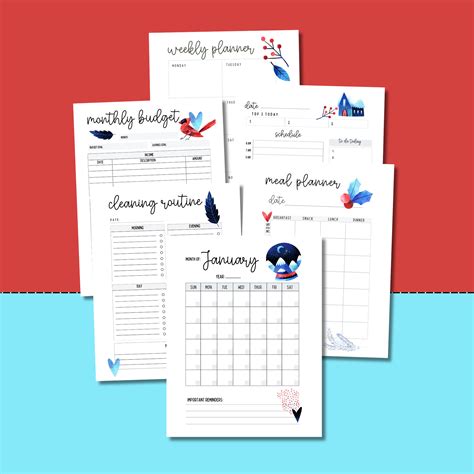 Free Happy Planner Monthly Printables - Planning Inspired