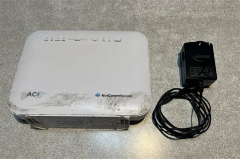Netcomm Wireless Nf18acv 4 Ports Nbn Adsl2 Modem Router Ac1600 3899