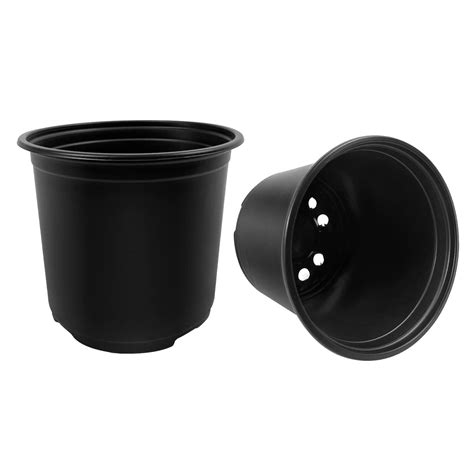 Raookif 100 Pack Nursery Pots 4 5 6 Inch Nursery Pot For Plants Plastic Plant Ebay