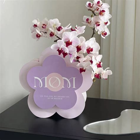 3 шт., портативная 3D коробка для цветов, коробка для упаковки роз ...