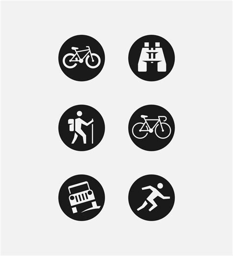 Outdoor activity - Icon set on Behance