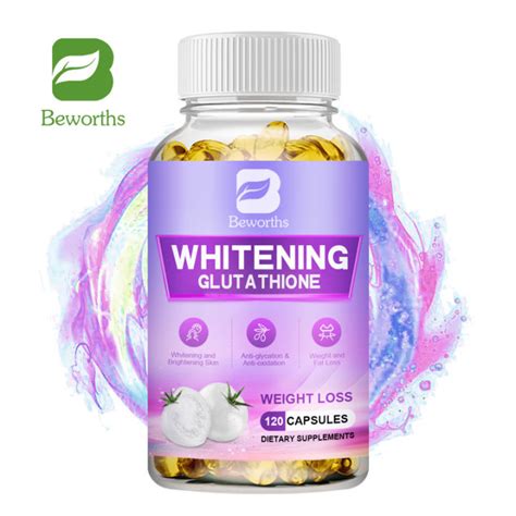 Beworths White Tomato Glutathione Capsules For Skin Whitening