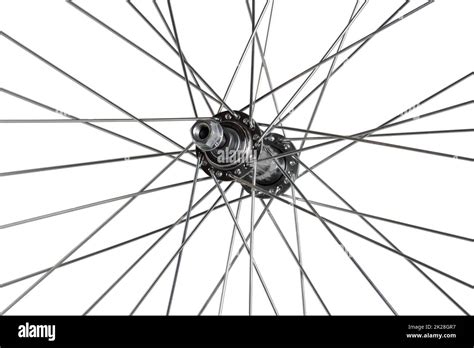 bicycle wheel hub stock photo alamy