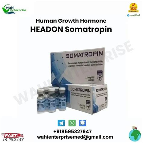 HEADON Somatropin Human Growth Hormone For Injectable At Rs 1000 Box