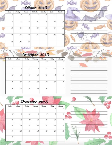 2023 Quarterly Calendar Printable 2023 Calendar Images And Photos Finder