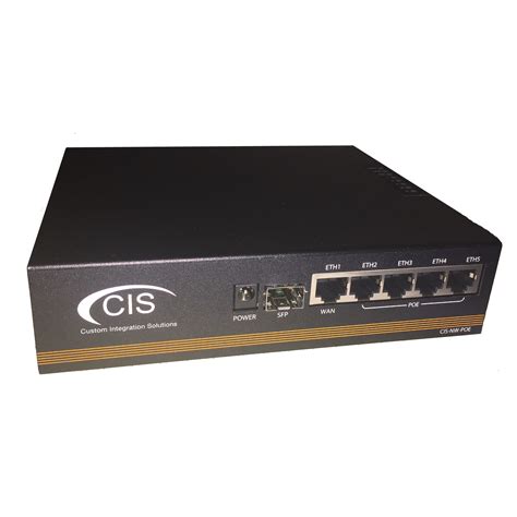 CIS-NW-POE 4-Port Gigabit POE Router - Custom Integration Solutions