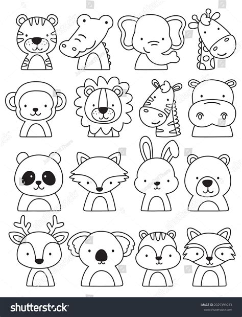 cute animal templates free 5
