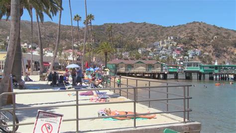 catalina island ca-circa 2011-the beachfront resort Stock Footage Video ...