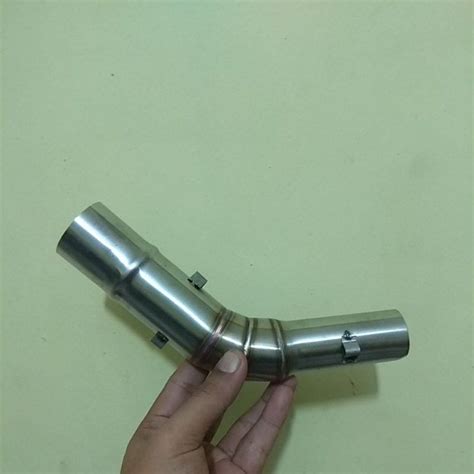 Jual Pipa Leters Sambungan Leheran Knalpot Stainless Inlet Motor