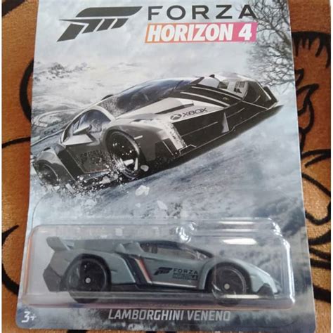 Jual Hot Wheels Lamborghini Veneno Forza Horizon Edition 4 Indonesia Shopee Indonesia