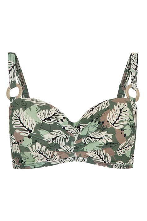 Leaves Lotus Bikini Üstü PLTZW PY IY ARM ARMY Penti