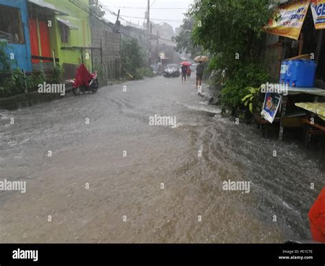 Quezon City Philippines 11th Aug 2018 Aside From Tropical Storm